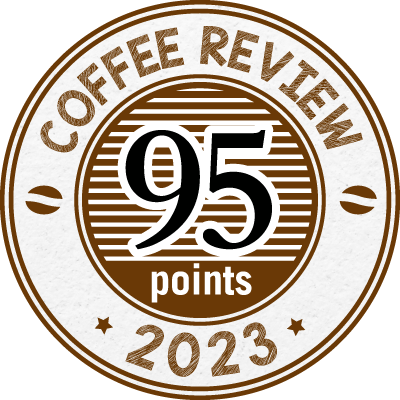 Coffee Review 95分認證圖示